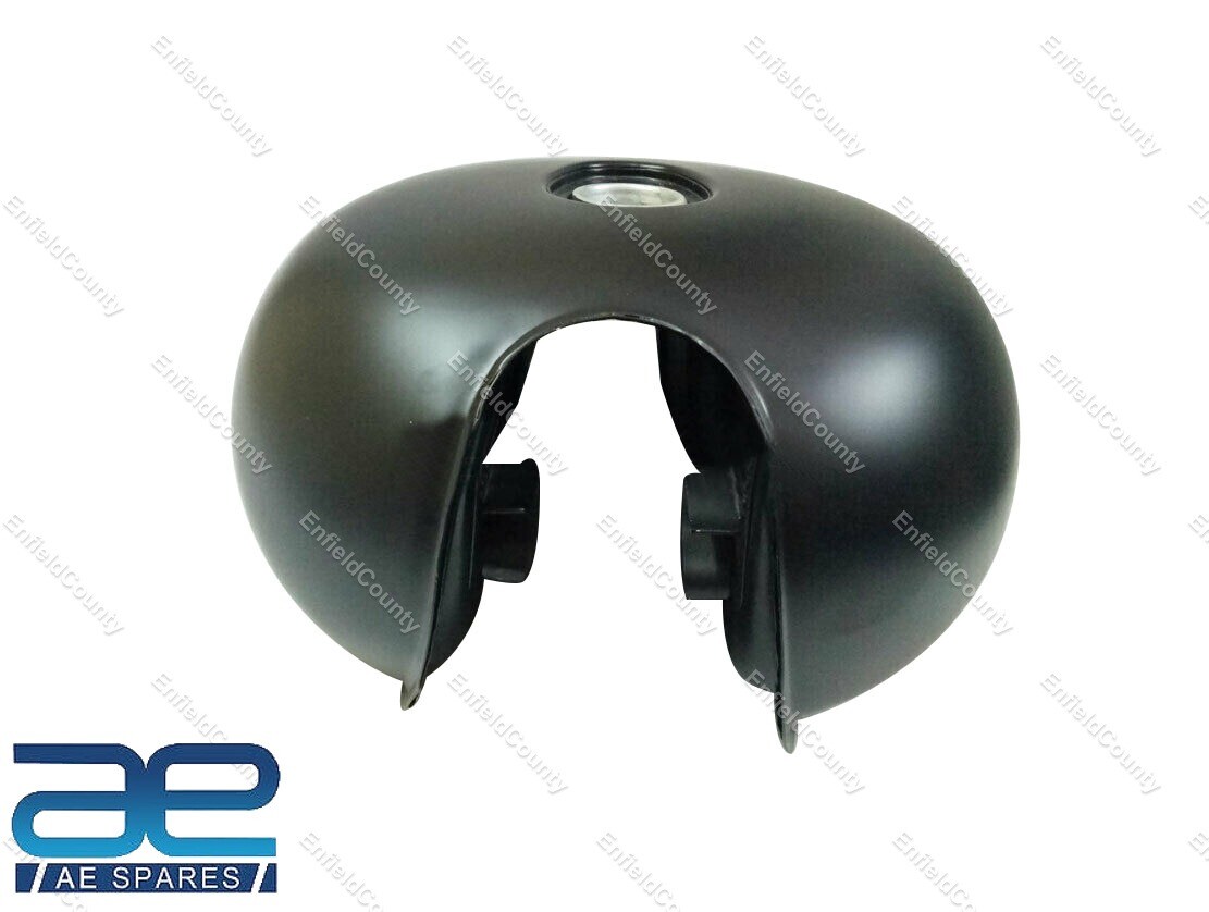 Fuel Petrol Gas Tank Black+Lock Cap For Royal Enfield EFI Classic 500 890095 