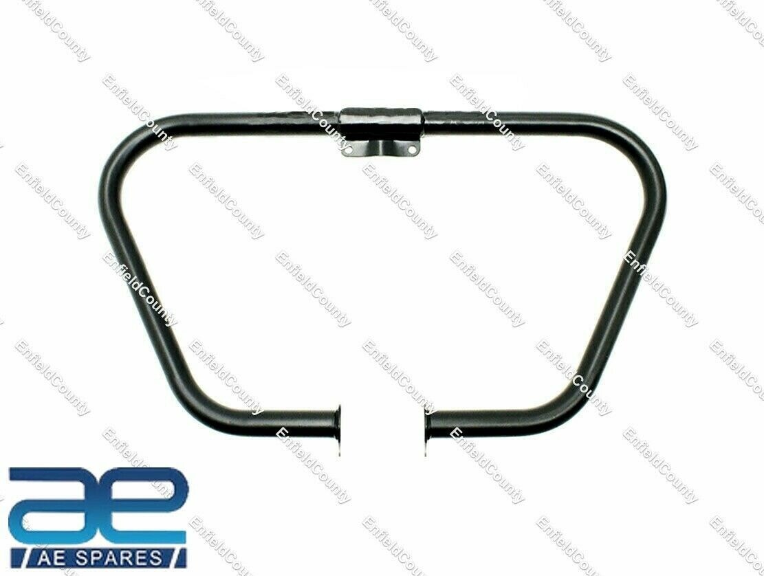 For Royal Enfield Classic Electra & Bullet Trapezium Engine Guard Black 