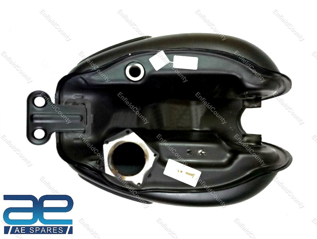 Fuel Petrol Gas Tank Black+Lock Cap For Royal Enfield EFI Classic 500 890095 
