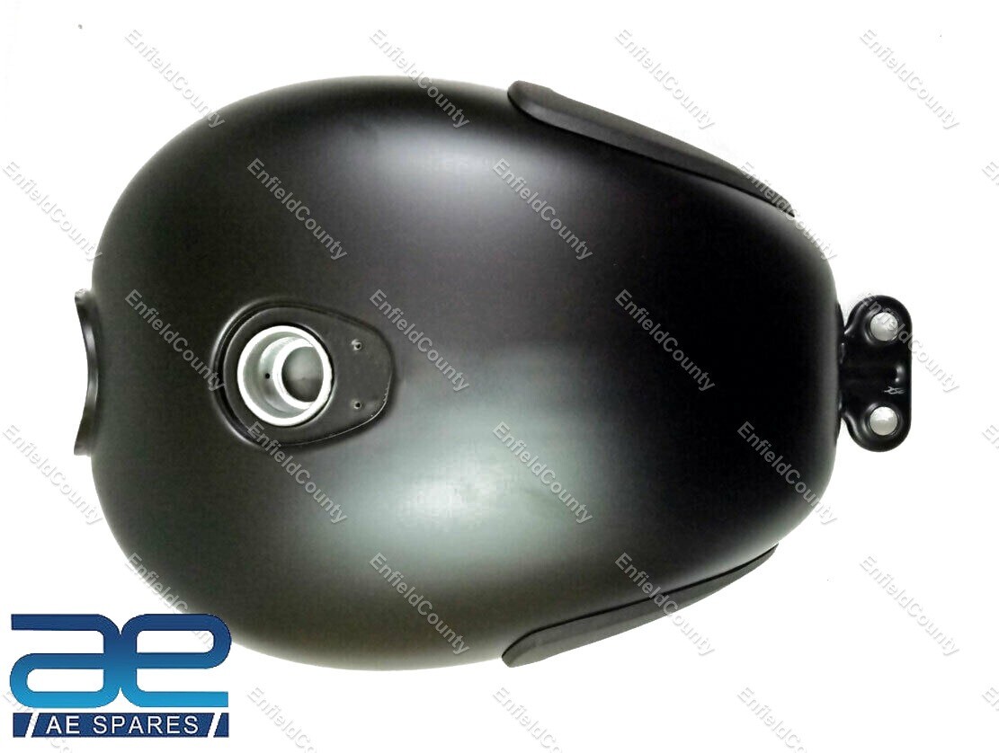 Fuel Petrol Gas Tank Black+Lock Cap For Royal Enfield EFI Classic 500 890095 