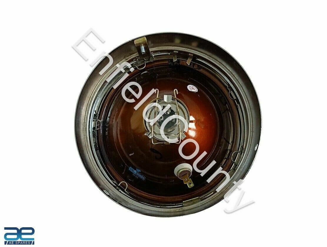 FOR ROYAL ENFIELD CLASSIC 350 500CC CHROME HEADLIGHT HEADLAMP+ INDICATOR SET  