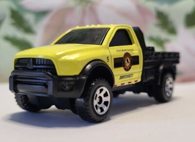 Loose Matchbkx CITY ADVENTURE II 2016 Dodge Ram flatbed 4x4 Diecast Truck 