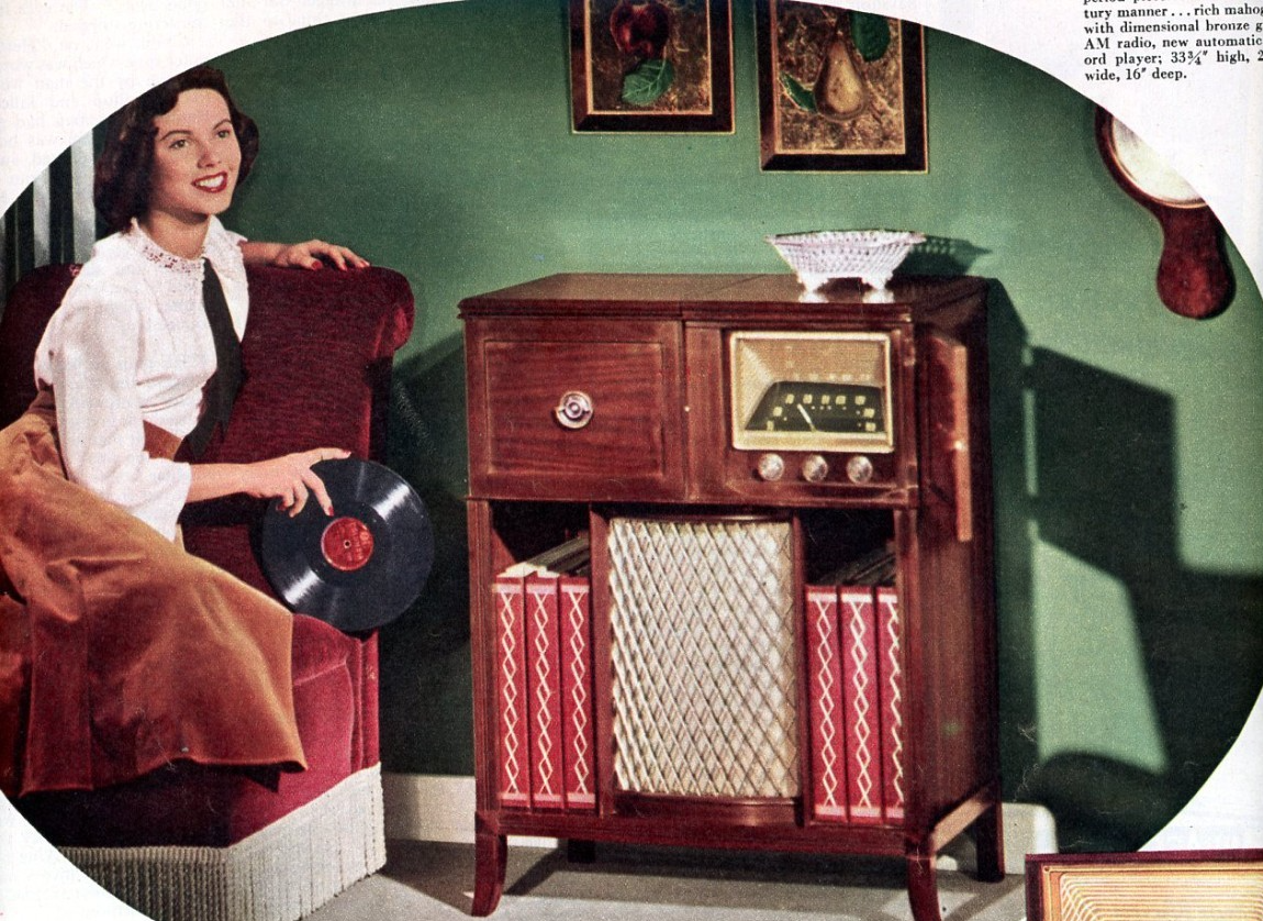 1948 Stewart-Warner Vintage Print Ad Radio Phonographs