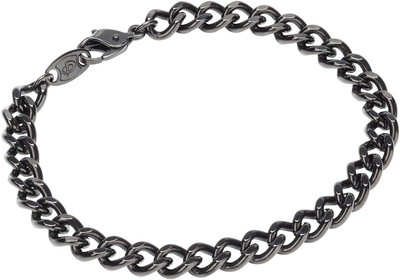 Carbonized Titanium Chain Bracelet   Corrosion-Resistant, Lightweight, Pure Prem