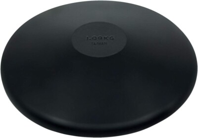 Champion Sports Rubber Practice Discus, 1.0 kg , Black