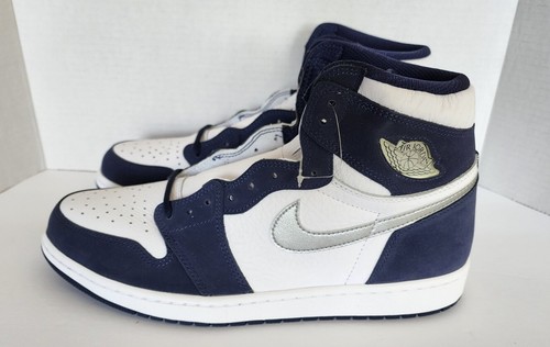 Nike Air Jordan 1 ネイビー/ホワイト/レッド ハイカット Brand New Nike Air Jordan 1 Retro High New Beginnings Size
