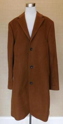 【90’s J.CREW】Wool Cashmere Coat Double-breasted Topcoat In Italian Wool-cashmere For Women