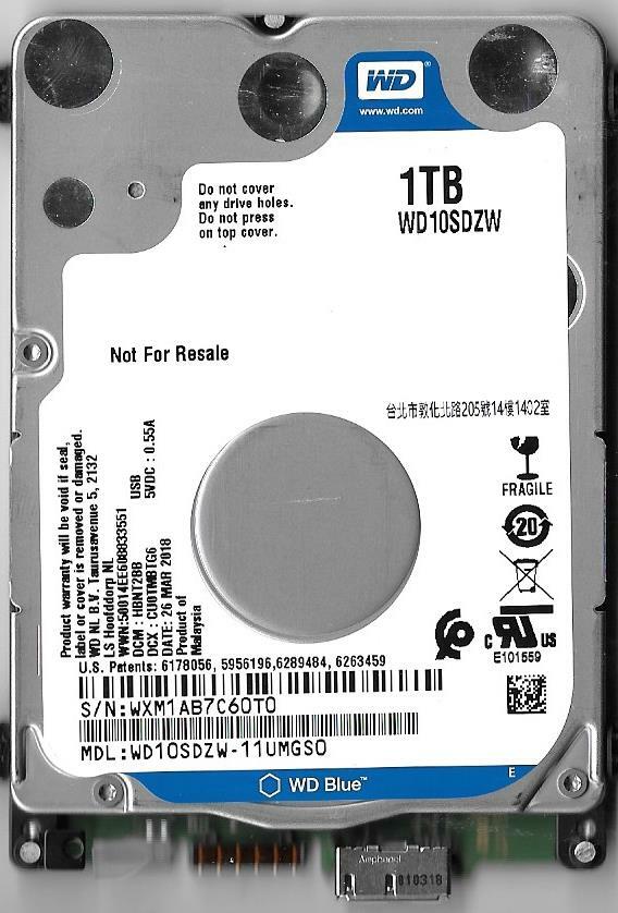 Western Digital HDD 6TB 動作確認済 通電2888時間 Western Digital HDD 6TB 動作確認済 通電2888時間