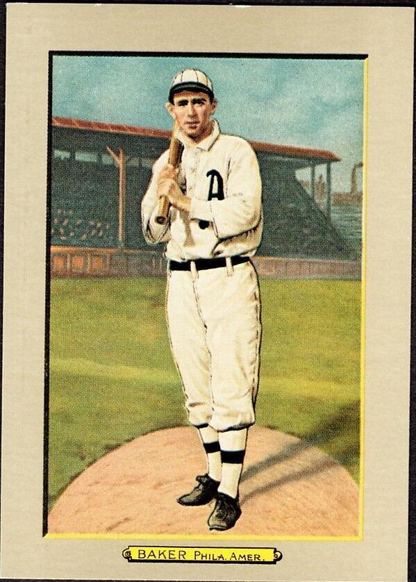 1982 Renata Galasso 1911 T3 Turkey Red Reprints - Home Run Baker #78
