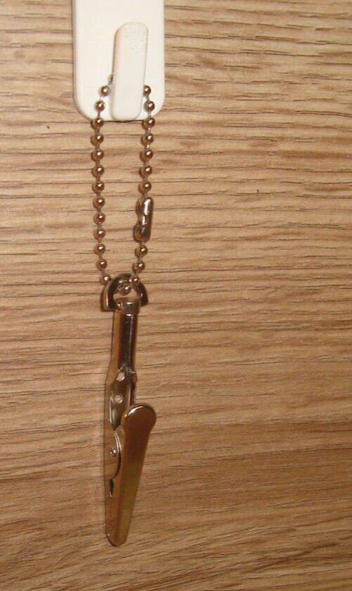 $2.50 SALE All Metal Alligator ROACH CLIP Smoke Clip Note Holder