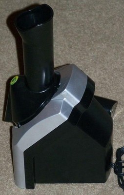 DOLE YONANAS HEALTHY DESSERT MAKER, WITH RECIPE BOOK, MAKE SOFT SERVE ICE CREAM