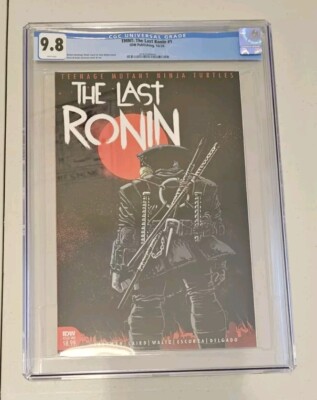THE LAST RONIN #1 CGC 9.8 1st Print 2020 IDW  TMNT COVER A