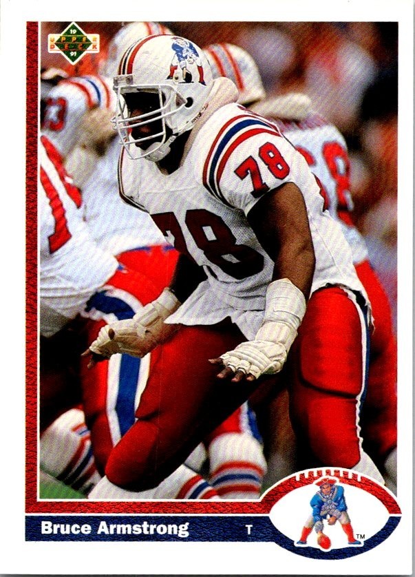 1991 Upper Deck - Bruce Armstrong #371