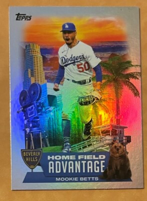 2022 Topps Series 1 Mookie Betts Home Field Advantage #HA-8