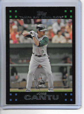 2007 Topps Jorge Cantu Red Back Parallel Card