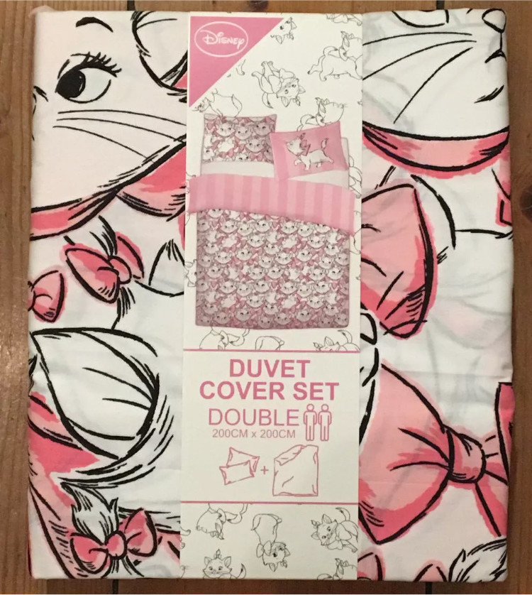 Primark Disney Official Merchandise Aristocats Marie Duvet Cover in