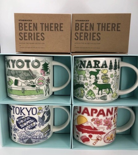 Starbucks Coffee - 潮様☆専用 STARBUCKS JAPAN - Kyoto,Osaka,Nara,Tokyo Set of 4 - Been