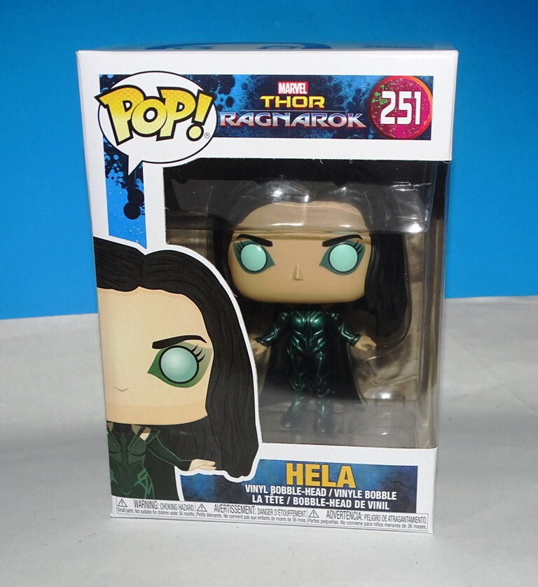 アメコミ Hela Thor: Ragnarok 251 FUNKO POP Funko Pop! Vinyl Marvel Thor Ragnarok Hela #251 +P/Prot | eBay
