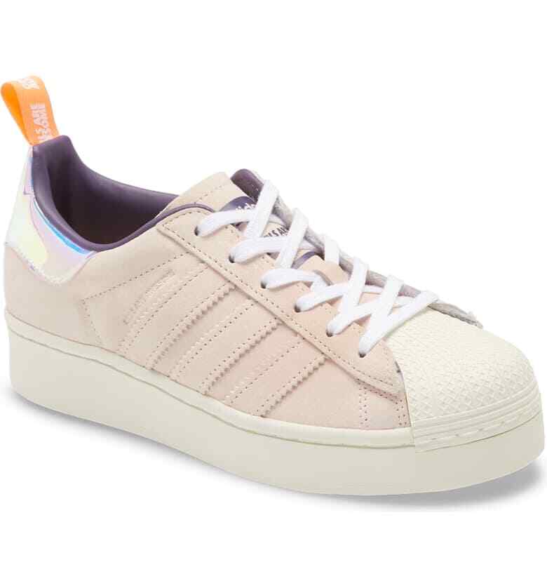 adidas Women's Superstar Plateau Sneakers FW8084 Size 11