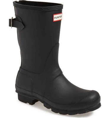 

Женские оригинальные короткие ботинки Hunter, Dark slate, Boot