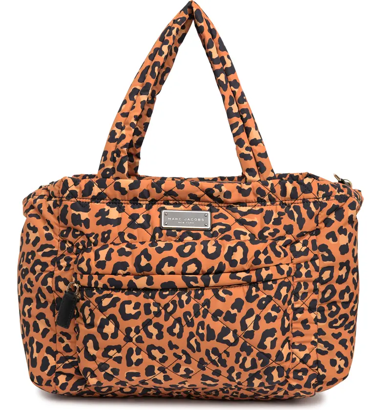 トートバッグ Marc Jacobs The Small Tote - Cotton - Cheetah Marc Jacobs The Small Cheetah Canvas Tote Bag | Neiman Marcus