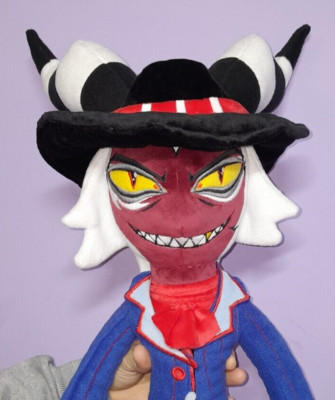 Crimson. Helluva Boss. Hazbin hotel. Large plush toy. Size 30 inch