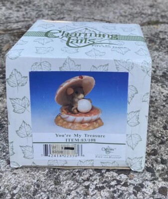 Fitz & Floyd Charming Tails   YOU RE MY TREASURE  Brand New In Box