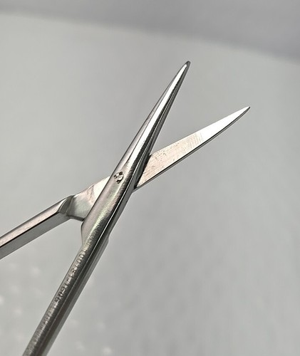 PADGETT Kilner Scissors, Straight w/Sharp Tip 4-1/2" 114 mm PM 0448 (HB24.4.26)