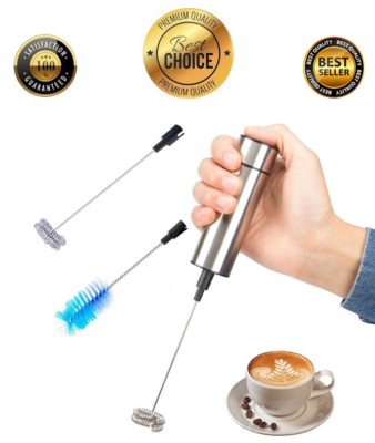 Best Milk Frother Coffee Set Handheld Electric Portable Latte Foam Maker (Best Electric Milk Frother)