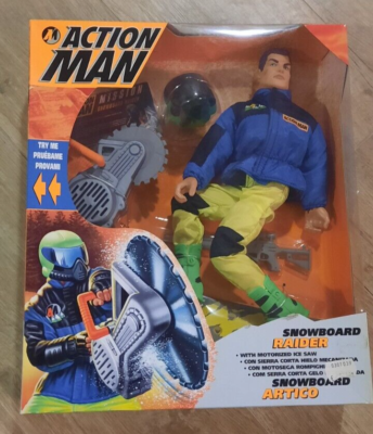 Action man snowboard deals