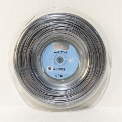 Luxilon ALU Power  130mm/16L Silver c200 meter/660 feet Tennis String New