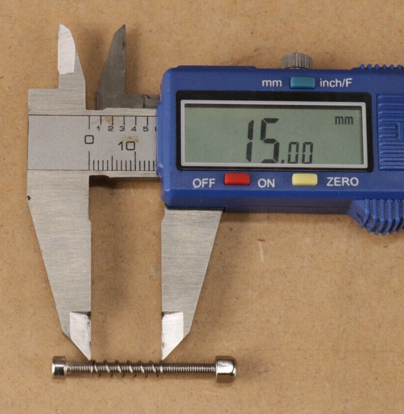 NEW 35mm Rear Dropout Adjusting Screws, Springs, Cap pair vintage