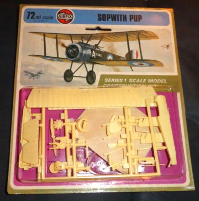 1/72 Airfix 01062: Sopwith Pup Vintage Model Kit Brand New Sealed