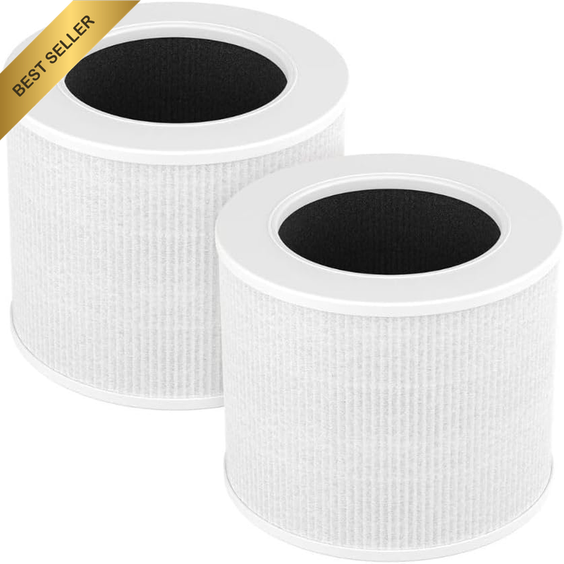 2-Pack Core Mini Filter Compatible with LEVOIT Core Mini Air Purifie-R, HEPA Hig