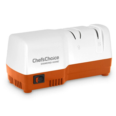 Chef's Choice 2-STAGE ELECTRIC KNIFE SHARPENER Double Bevel Interlocking Diamond