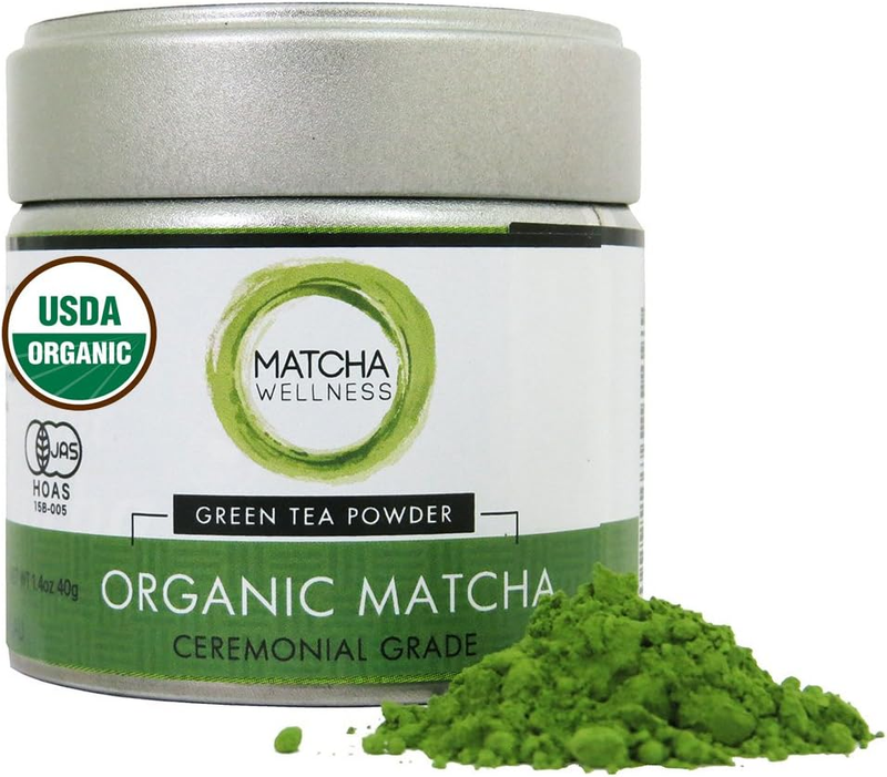 Premium Organic Japanese Matcha Green Tea Powder - Superior Culinary Grade - Sto