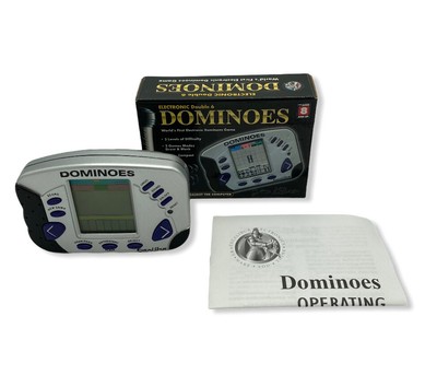 EXCALIBUR Deluxe Dominoes Double 9 Professional Set of 55 Compact for Travel 