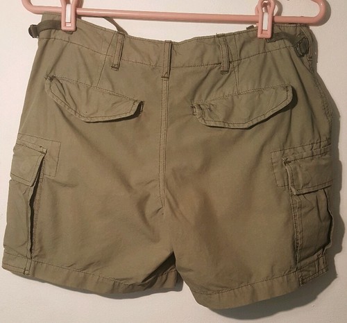 Polo Ralph Lauren Shorts Women Green Size 4 Cargo 6 Pockets