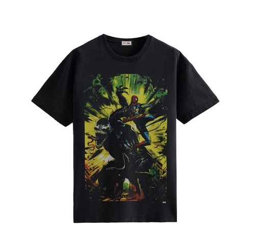 ☆ KITH x SPIDER-MAN Vigilante vintage tee コラボTシャツ ☆ Kith-Marvel-Spider-Man-Allies-