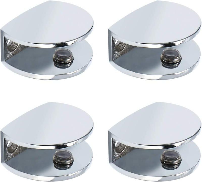 Glass Shelf Bracket Adjustable Shower Brackets,Heavy Duty Clamp Holder