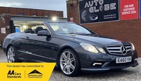 2010 Mercedes-Benz E Class 3.0 E350 CDI V6 BlueEfficiency Sport Cabriolet G-Tron