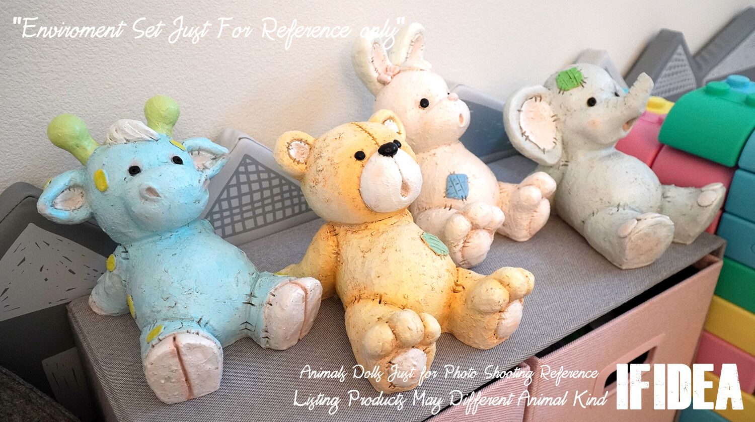 Animal Doll Rabbit Garden Statue Designer Art Decoration Home Outdoor Yard Lawn