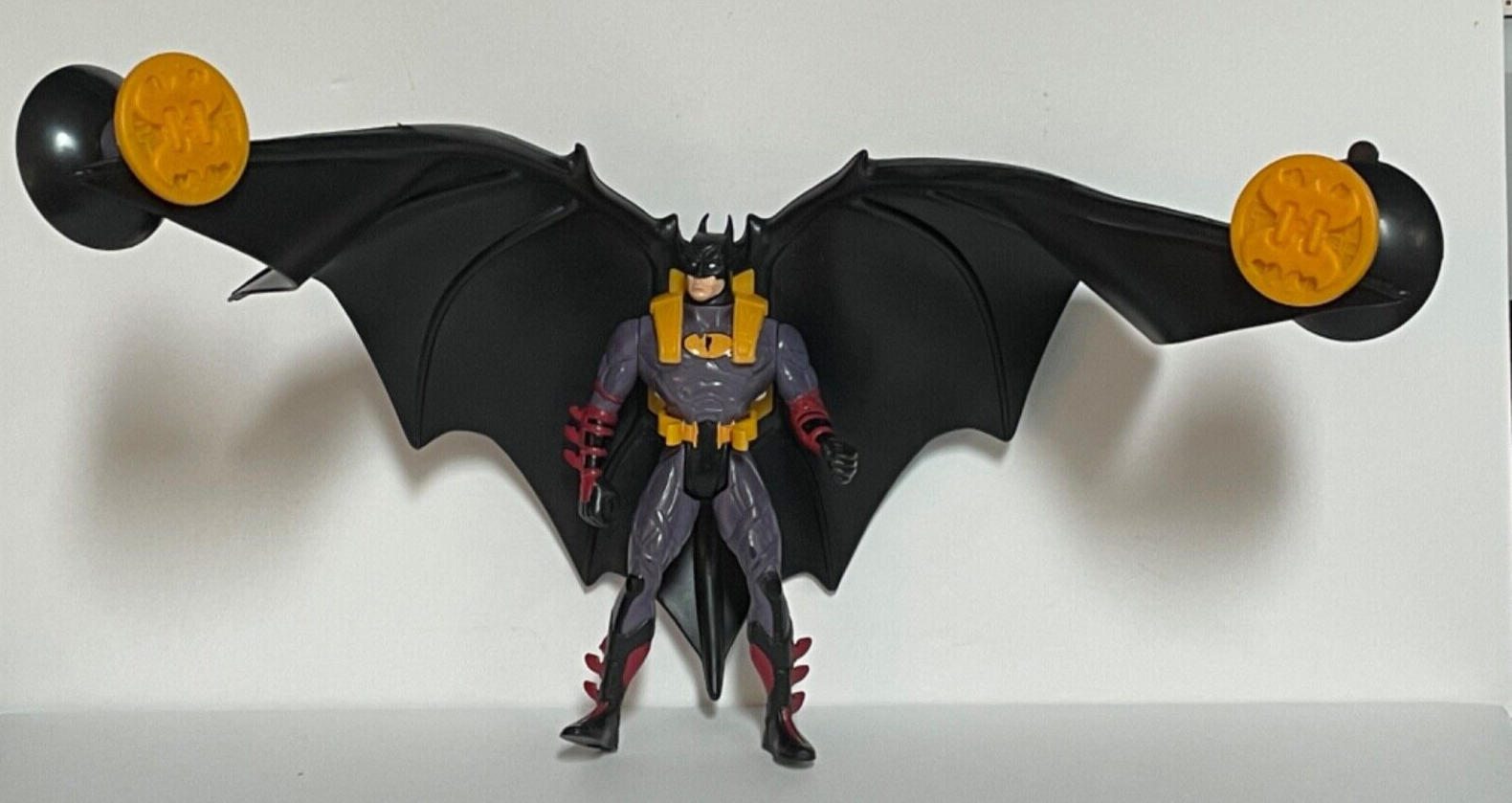 ★絶版レア！￼BAT WING バットマンフォーエバー　1995年KENNER社 1995 Kenner Batman Forever: ATTACK WING BATMAN Action Figure