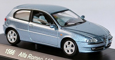 Alfa Romeo 147 3-türig 2000-04 Grigio Grigio Metallizzato 1:43 solido 1566