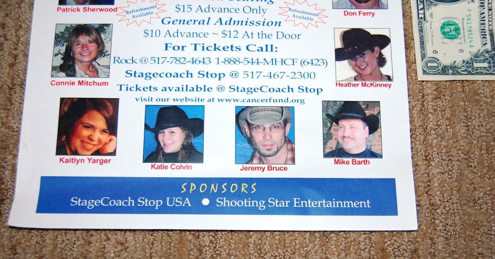 Country Music Concert Poster.  17