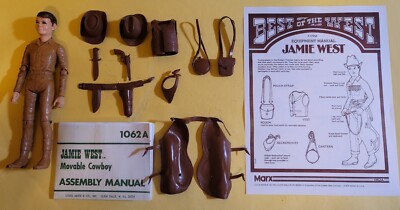 Vintage Jamie West 11/12 accessories + Manual copies Johnny Marx Jay vintage set