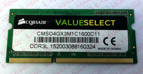 Corsair Value Select 4gb X1 Ddr3l 1600 Cmso4gx3m1c1600c11 Sodimm 1 35v 4p Ebay