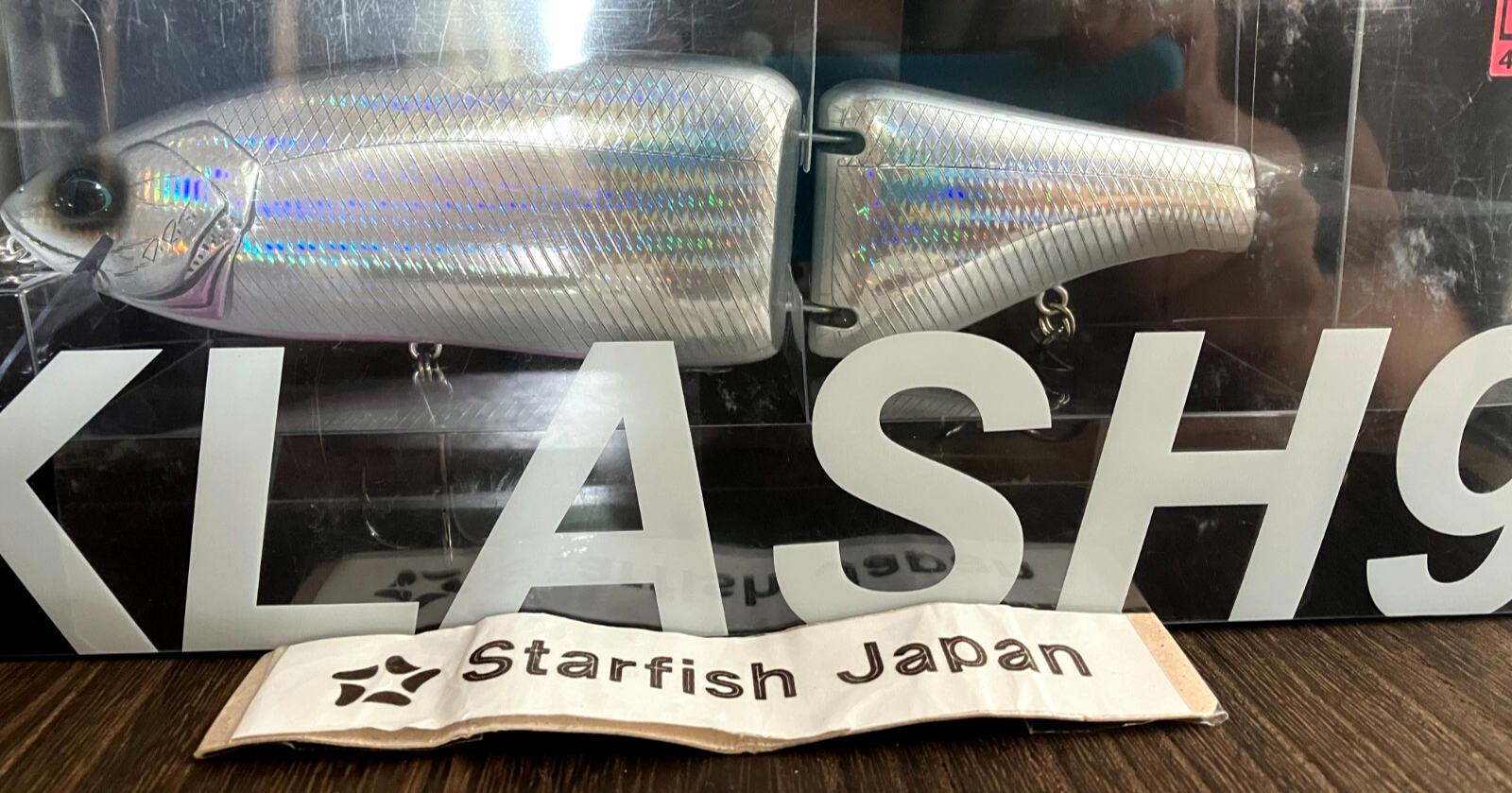 新品未使用　DRT KLASH9 Lazer Spex DRT KLASH9 Lazer Spex Color 3.5oz Big Swimbait Hi Float NEW Japan
