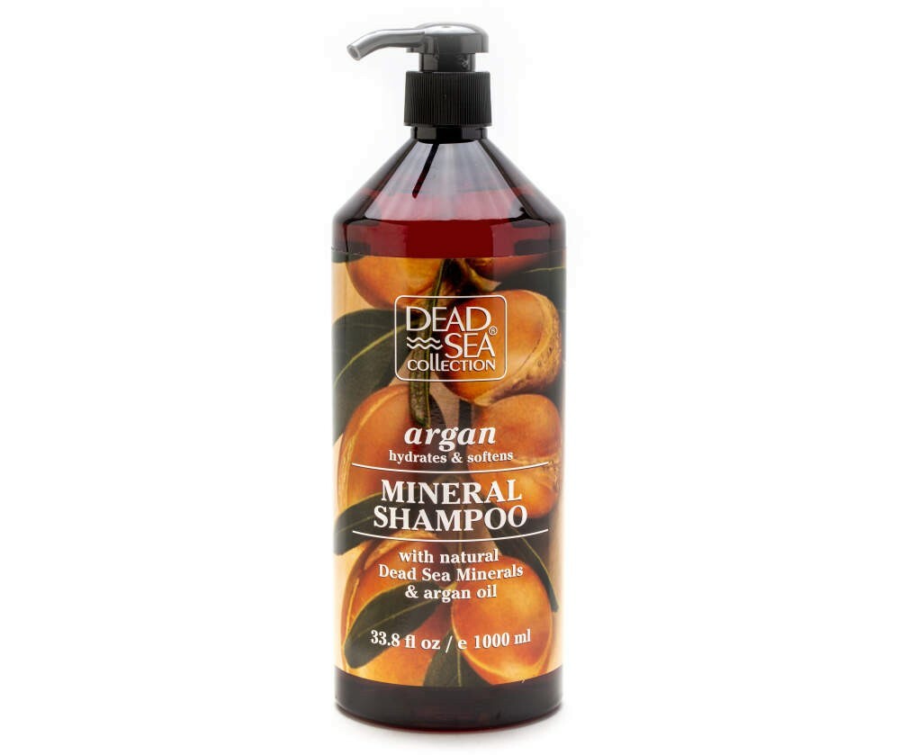 Dead Sea Collection Argan Mineral Shampoo, 33.8 Oz,  1 Count