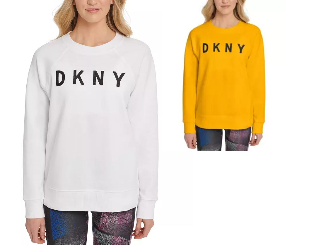 スウェット・トレーナー DKNY / DKNY LOGO POCKET CREW NECK SWEAT GRAY BIG SIZE DKNY Jeans sweater mens pullover XXL crew neck LOGO large